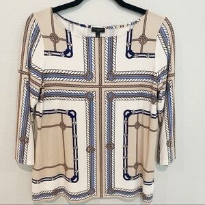 TALBOTS Top Size MP Feels amazing Beige Blue black